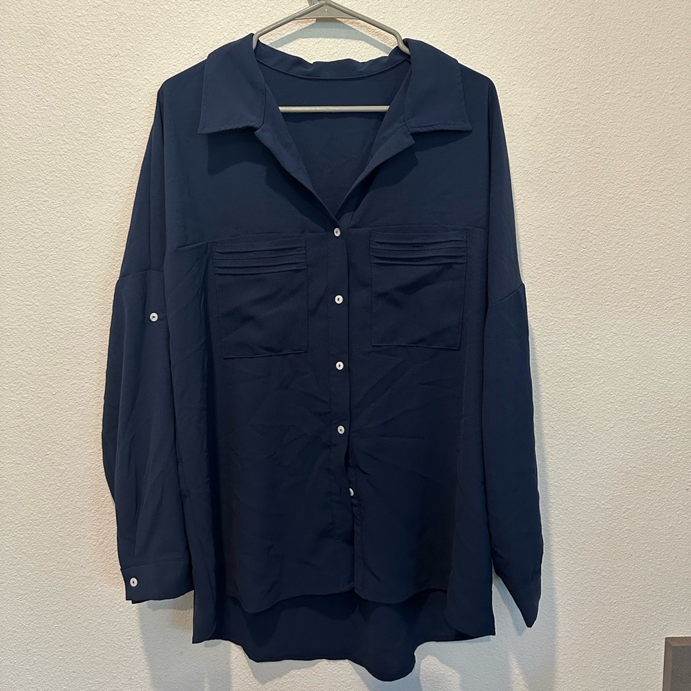 Blue blouse